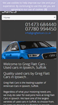 Mobile Screenshot of gregflattcars.co.uk